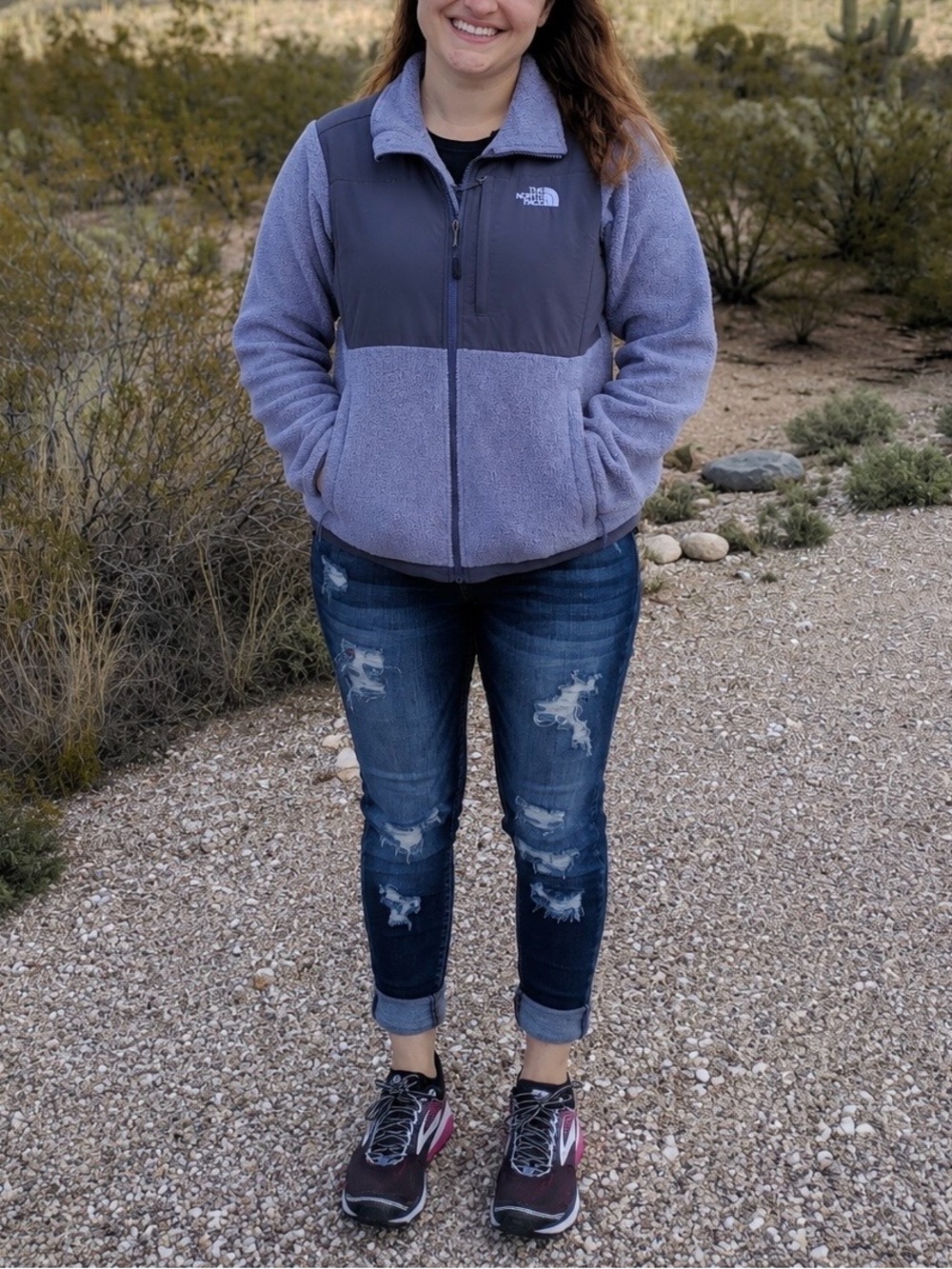 The North Face Women’s S Denali in Lavender